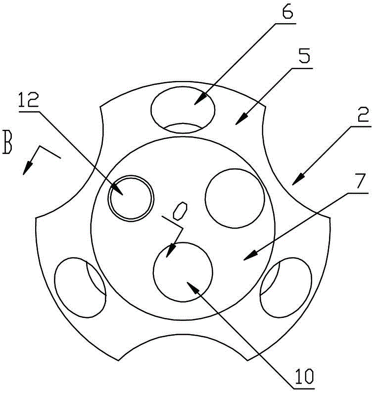 Reinforced type drilling drill bit with gauge protection step