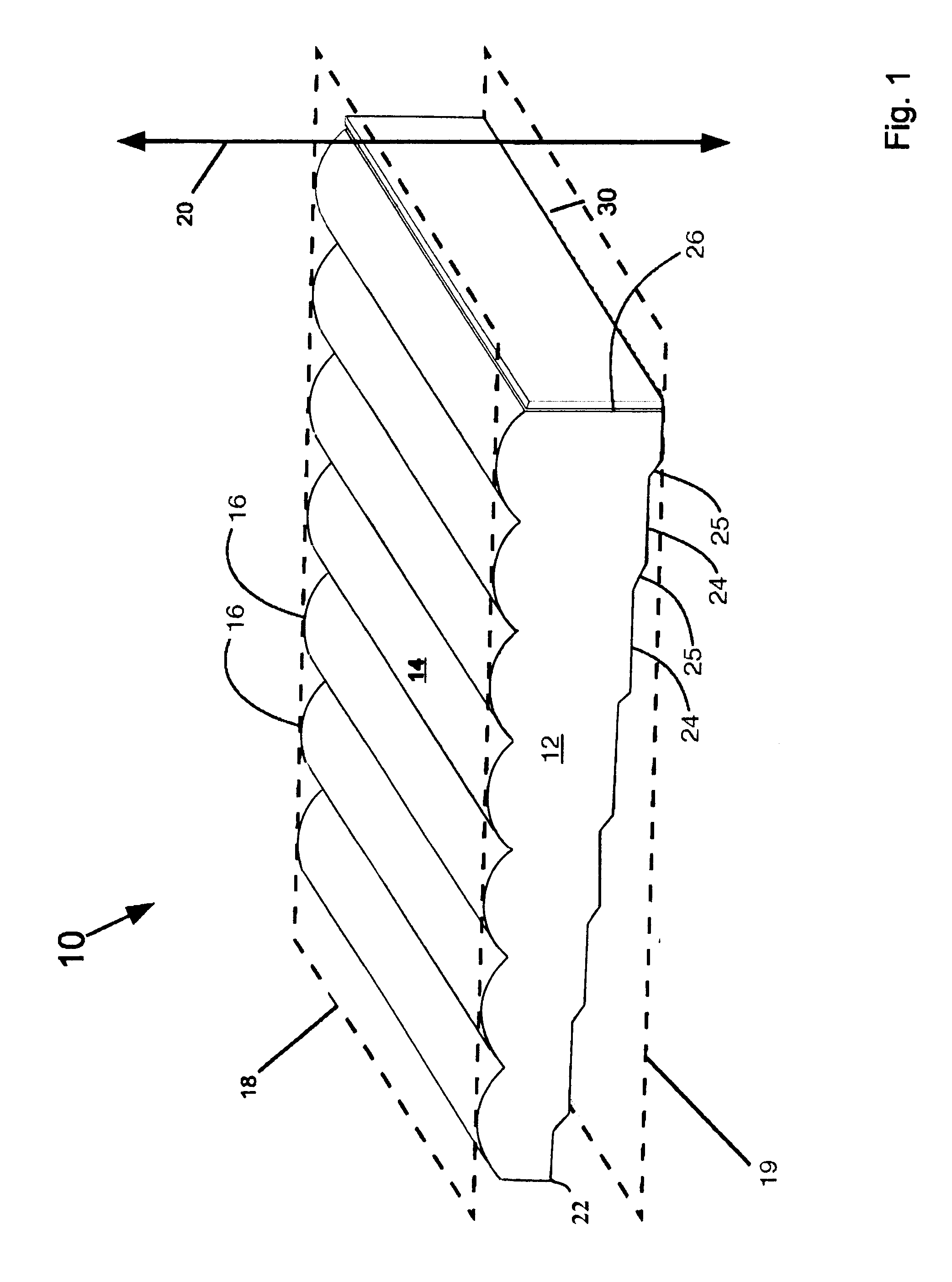 Monolithic photovoltaic solar concentrator