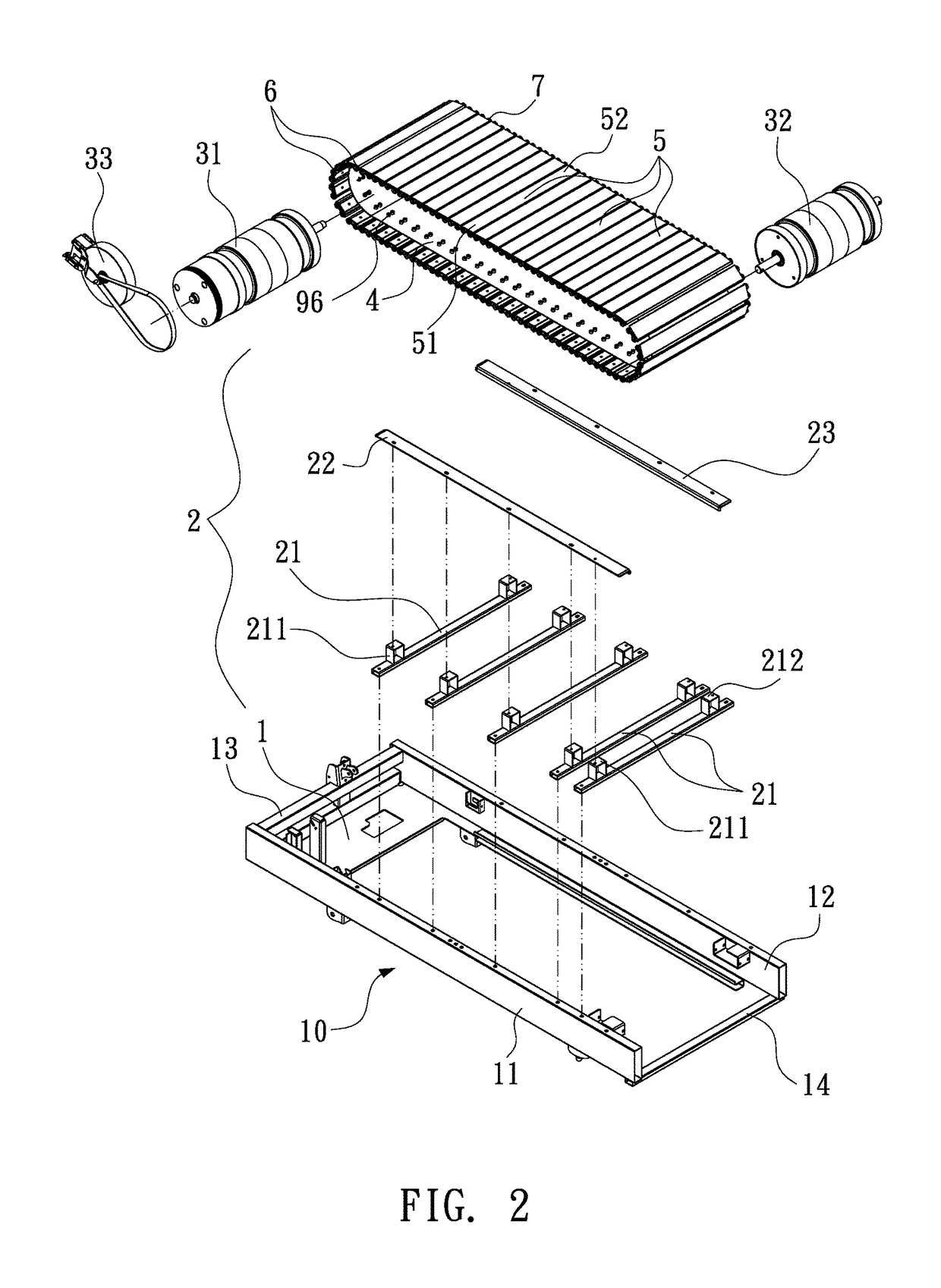 Exercise treadmill capable of generating electrical power