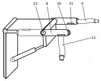 Frame type multifunctional free ascending and descending shifting machine