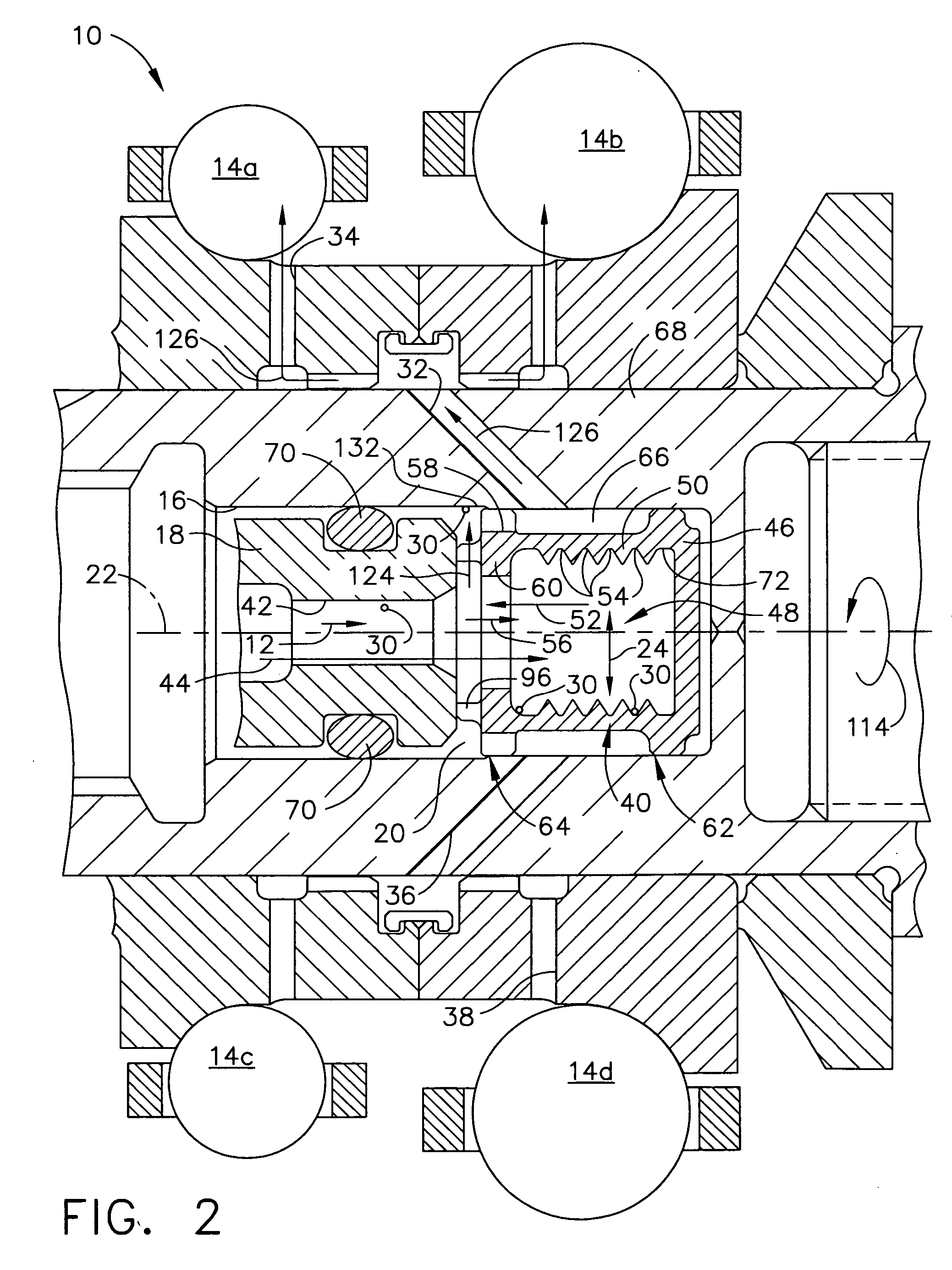 Multi-stage centrifugal debris trap