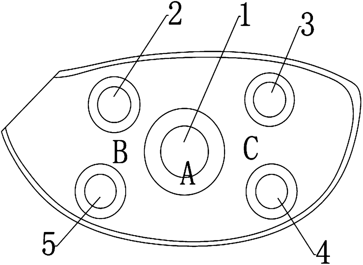 Hollow golf club head