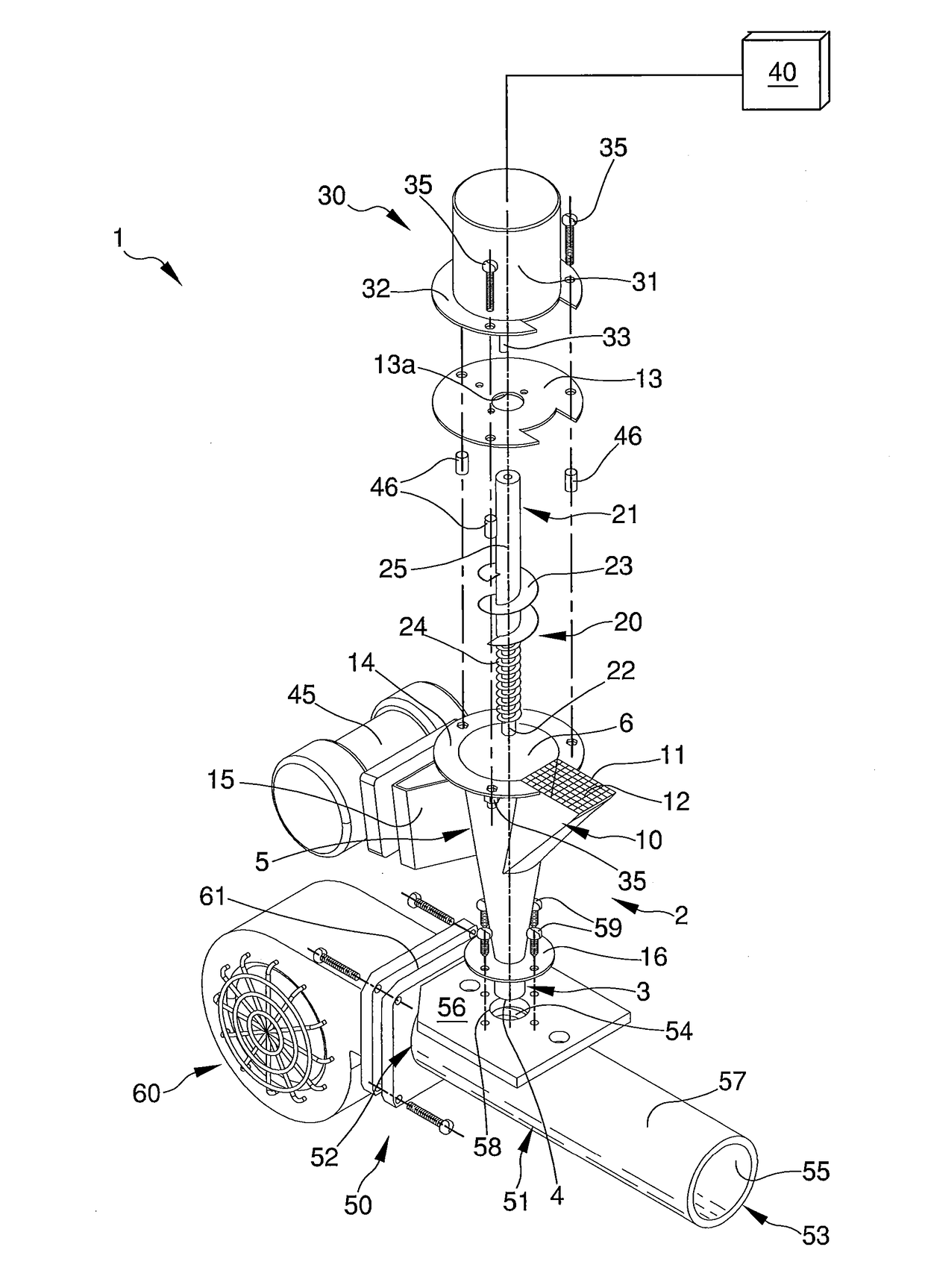 Device for supplying micronized medical salt