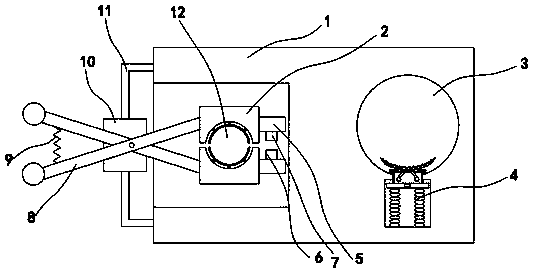 Fruit tree grafting device