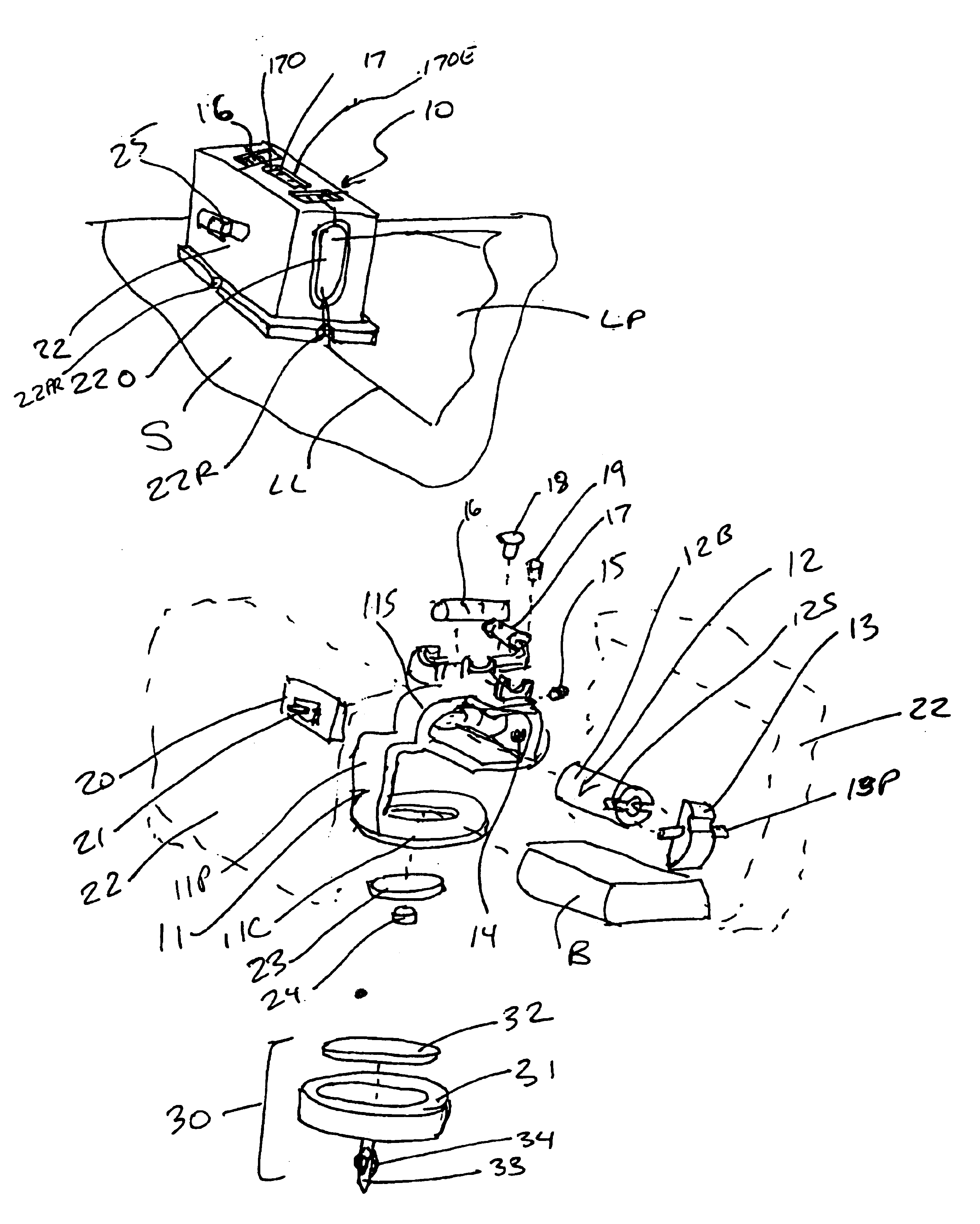 Line generating device