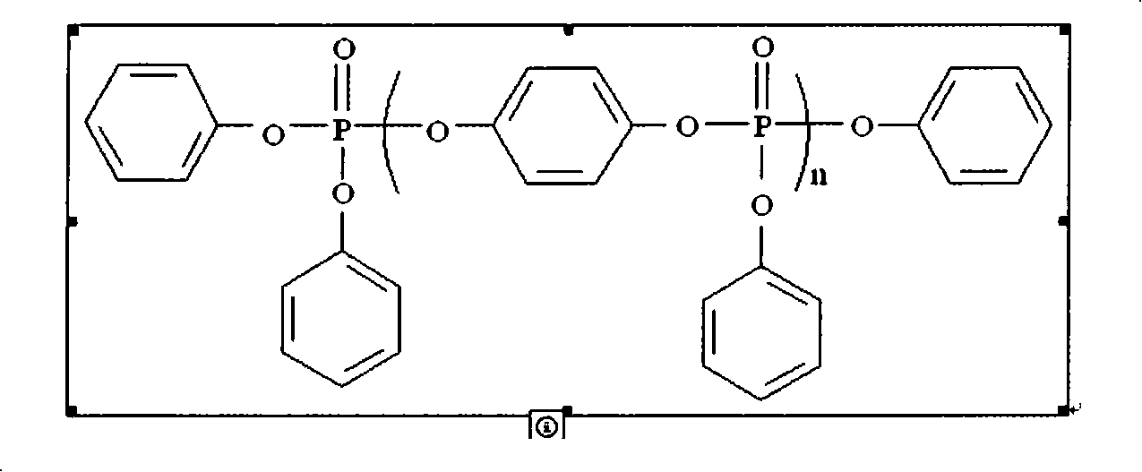 Non-halogen phosphoric acid ester combustion inhibitor for engineering plastic and method of preparing the same