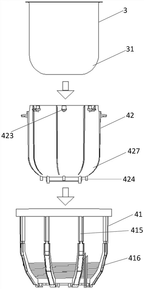 A refrigerating and heat-insulating electric cooker