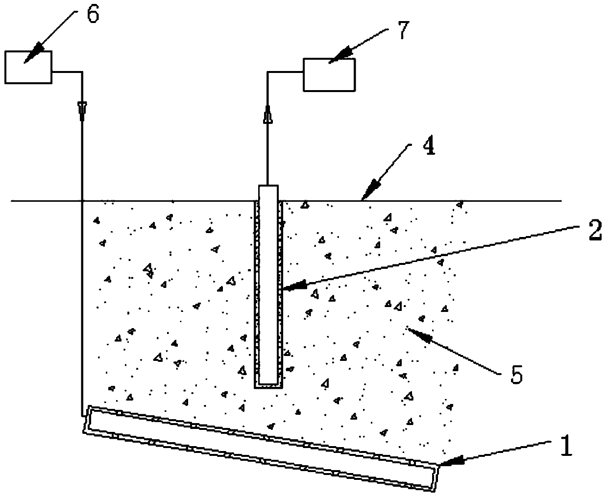 A steam extraction soil remediation system