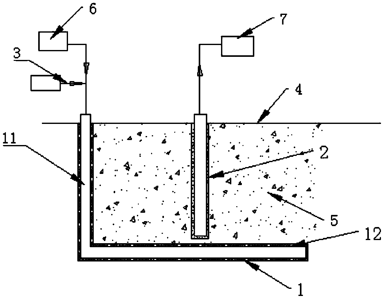 A steam extraction soil remediation system