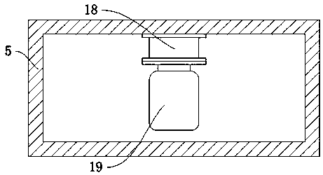 Quantitative dosing device for producing refractory material