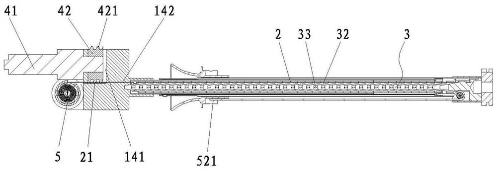 Automatic telescopic umbrella capable of being stably opened and closed