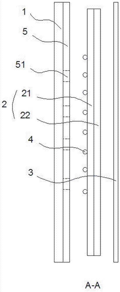 Sanitary towel with hidden permeability function