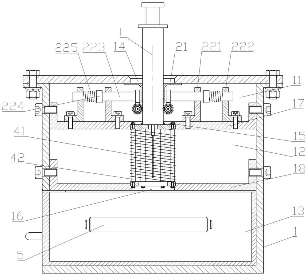 Disposable syringe rapid destroyer and its application method