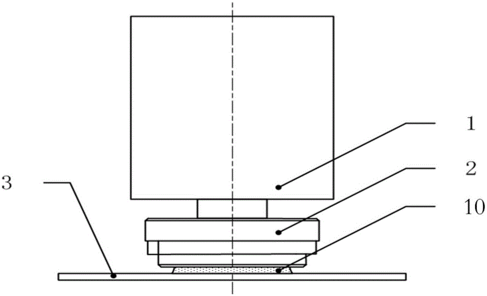 Immersion liquid control device for immersed lithography machine