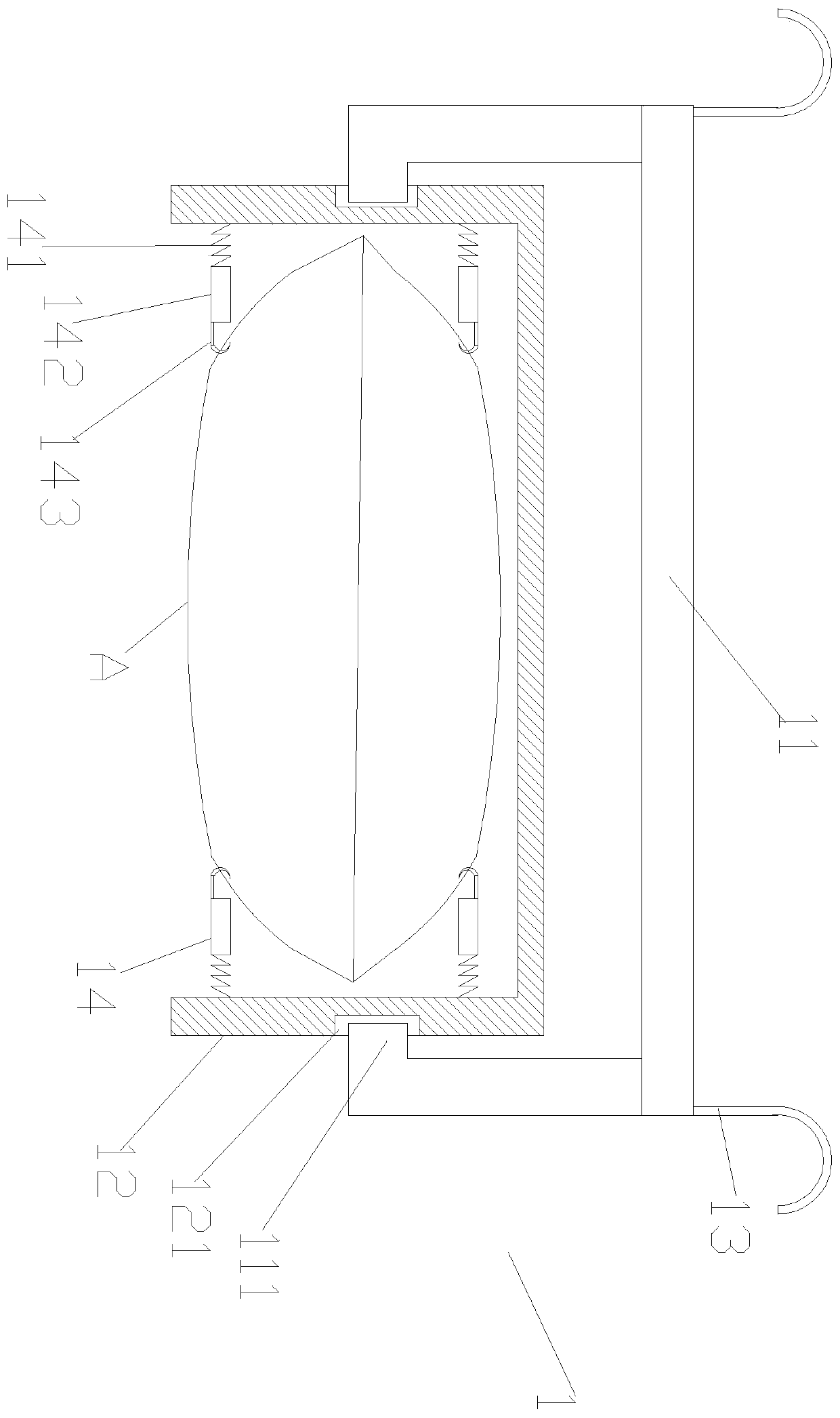 Efficient aquatic product seafood processing device