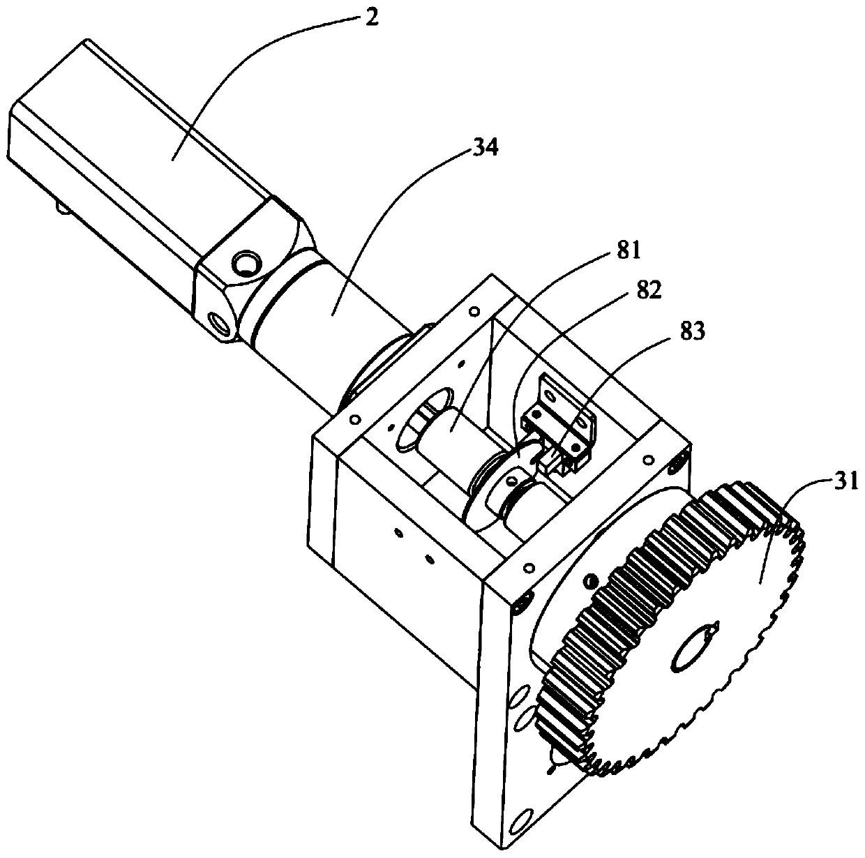 Etching device