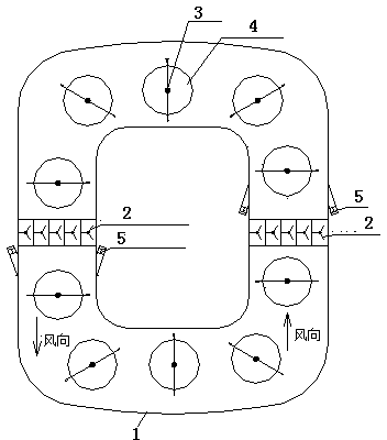 Closed loop type wind power generation system