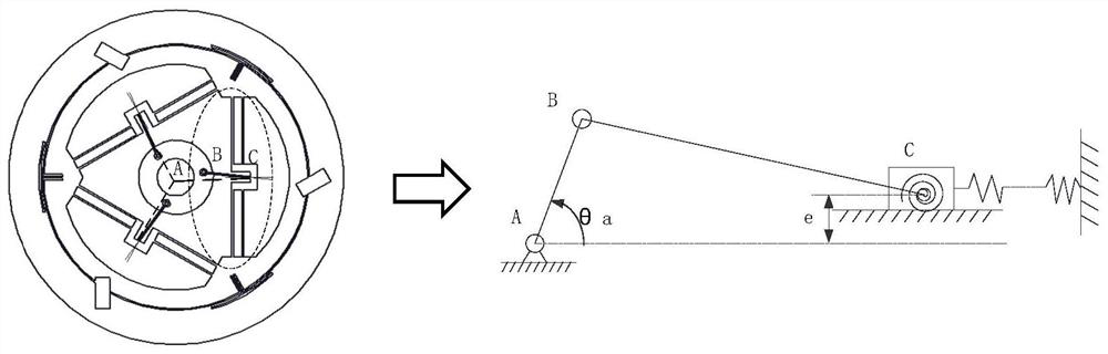 Variable stiffness tuned piezoelectric energy harvester