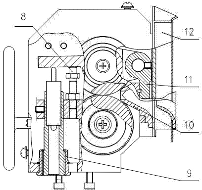 Accurate detection device for sliver of carding machine