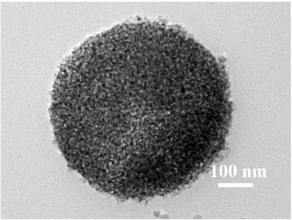 Porous submicron sphere, porous film electrode and preparation method and application in dye sensitized solar cells thereof