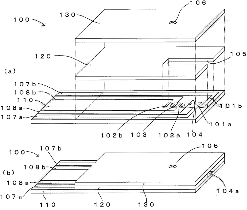 Method for measuring hematocrit levels, quantitative analysis method using said measurement method, and sensor chip