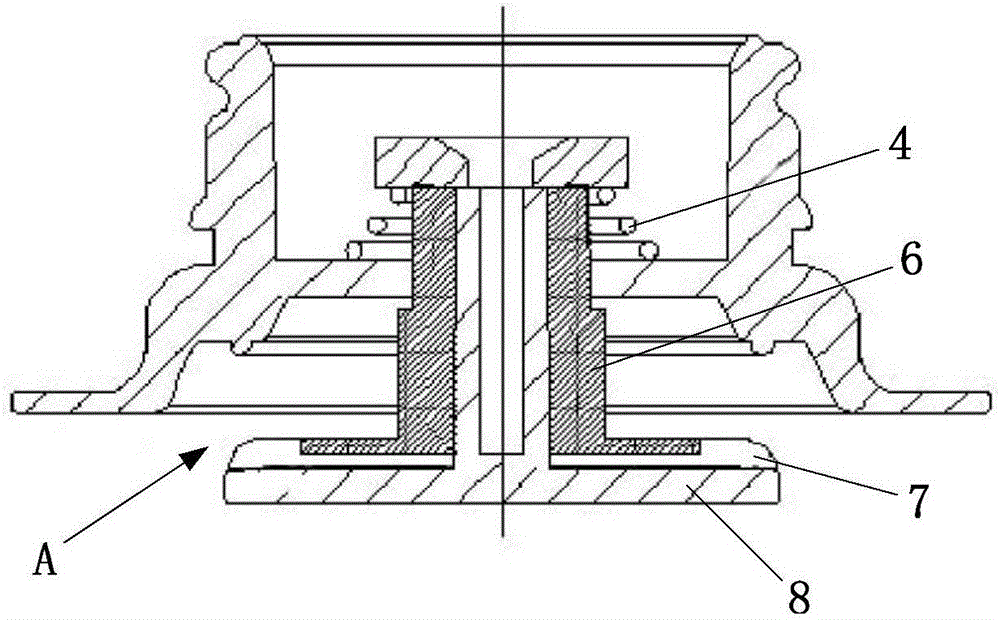 Air valve for inflatable bag