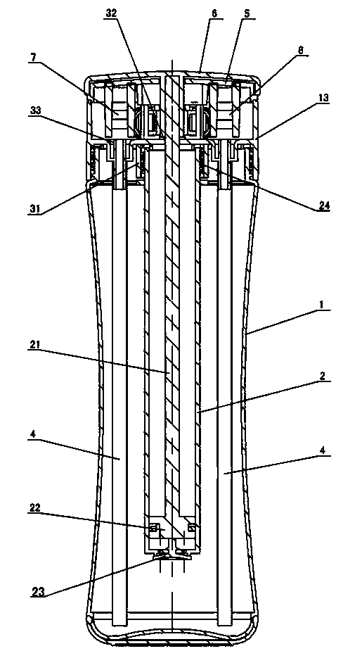 Multifunctional pouring cup capable of spraying liquid and mist