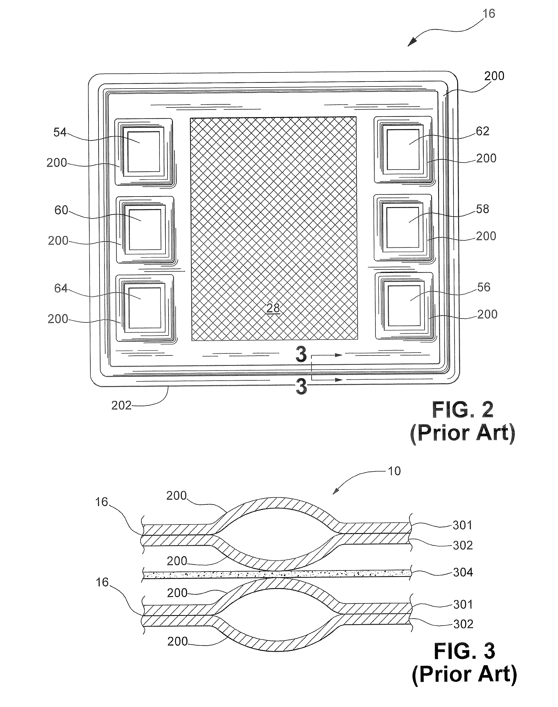 Interlockable bead seal