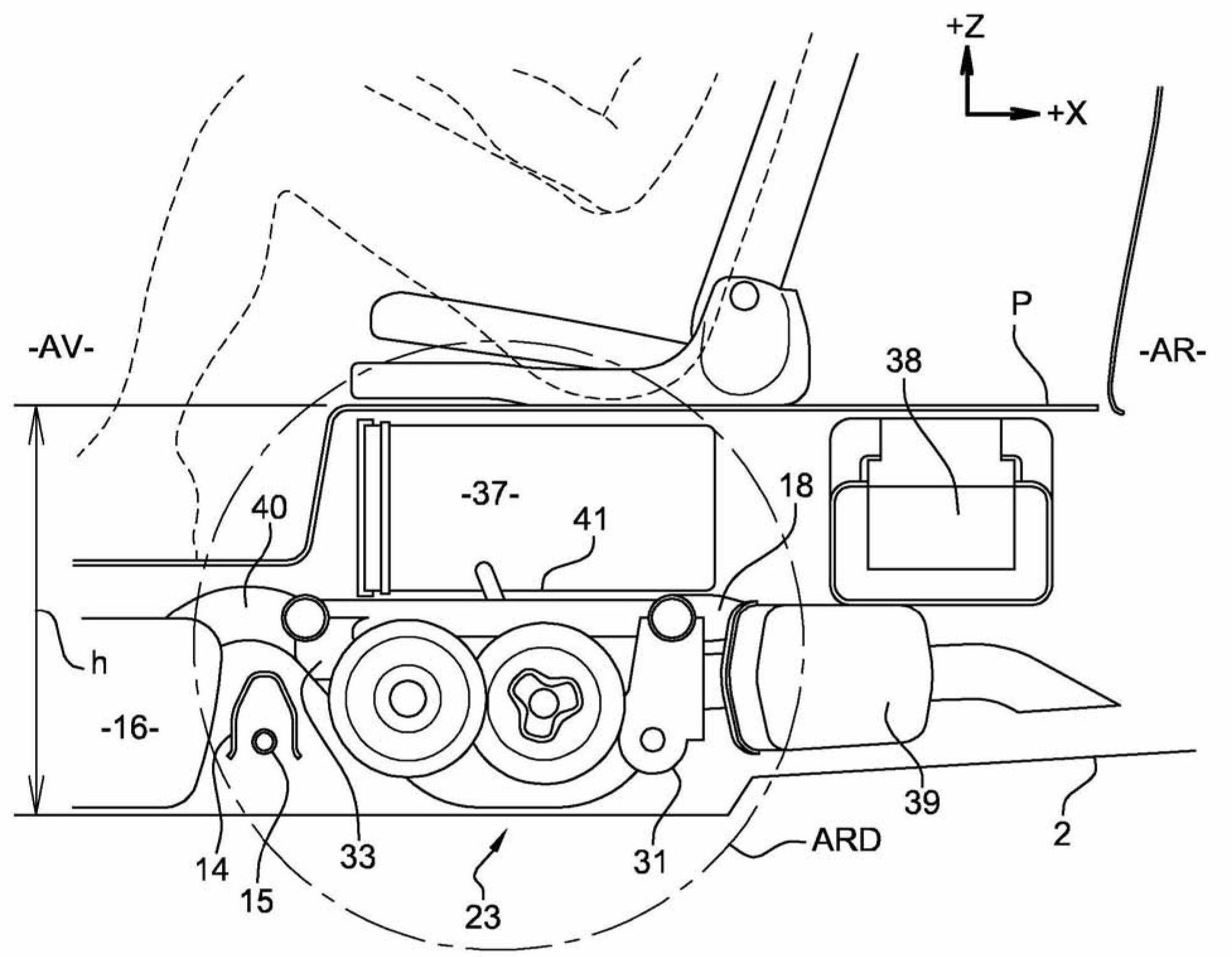 Motor vehicle having an electromotive unit and the power supply module thereof arranged in the vicinity of a running gear of the vehicle