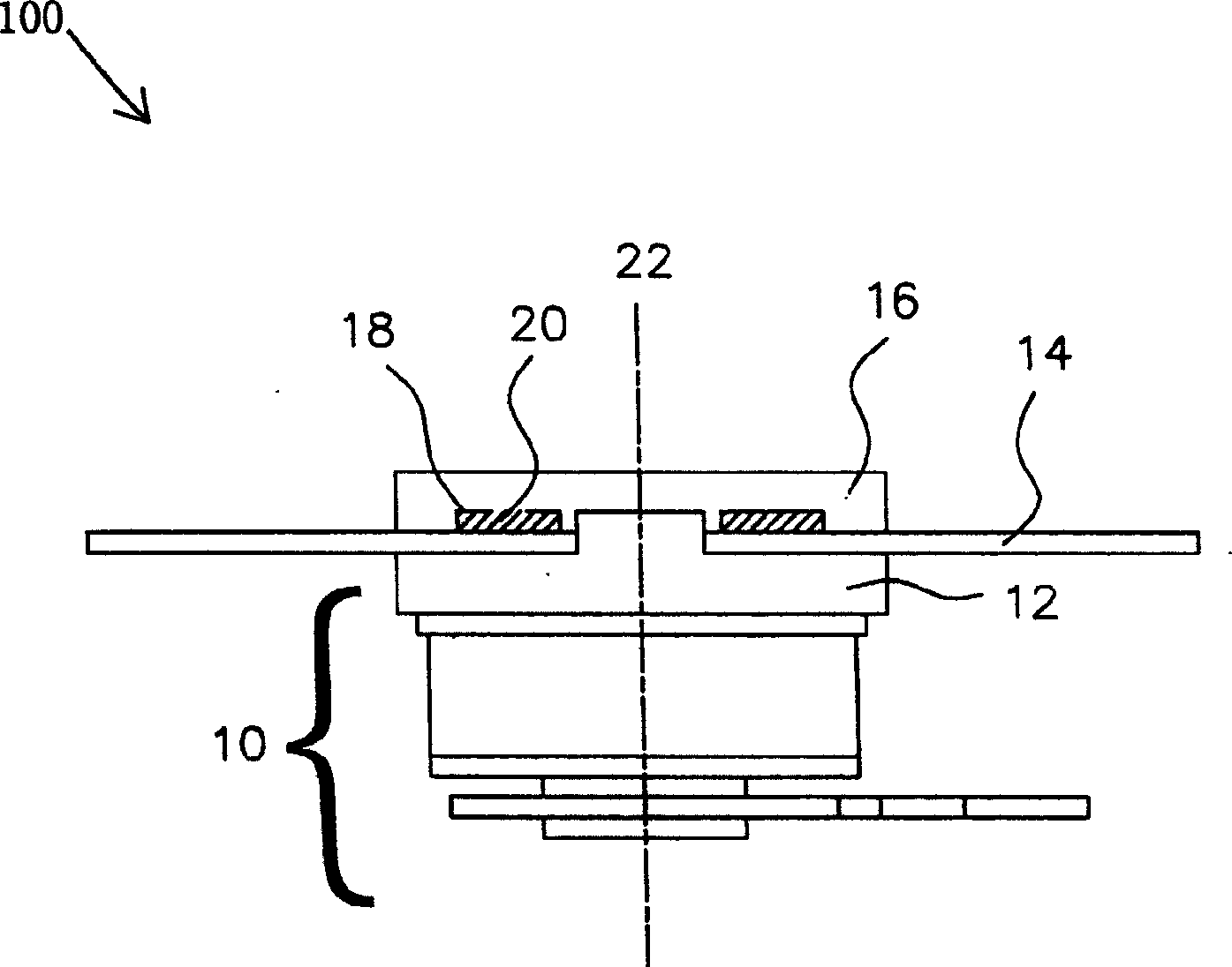 Filter, color wheel therewith and producing method thereof