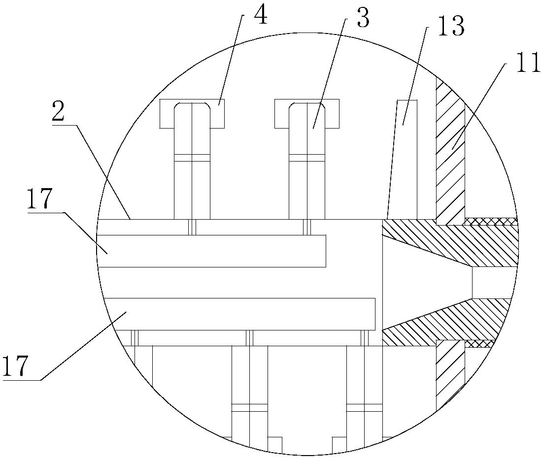 Horizontal type self-cleaning pressure-bearing solid-phase reaction kettle