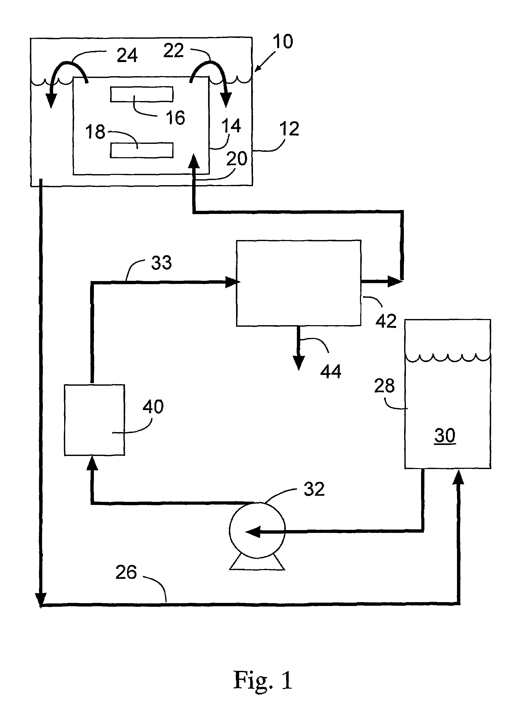 Process for degassing an aqueous plating solution