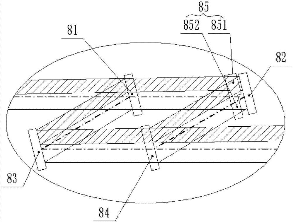 Four-sensitivity laser fusion shock wave speed measurement interferometer