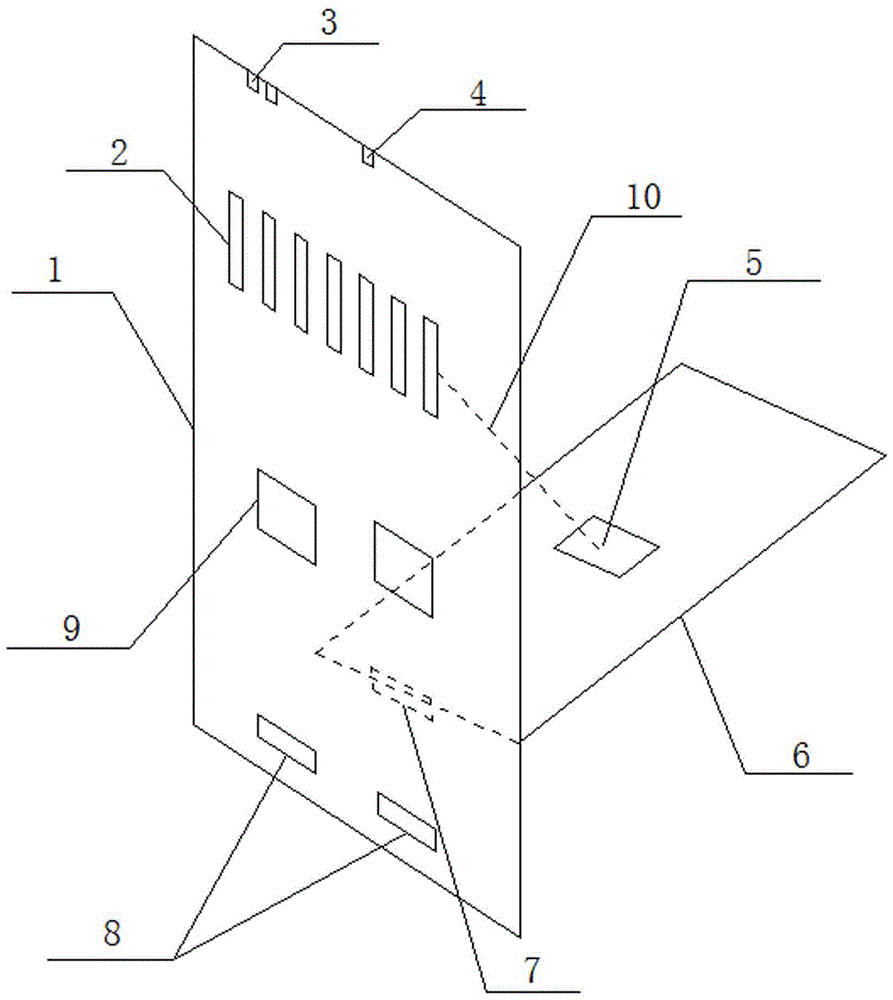 Stand-alone test backboard design method for testing blade server