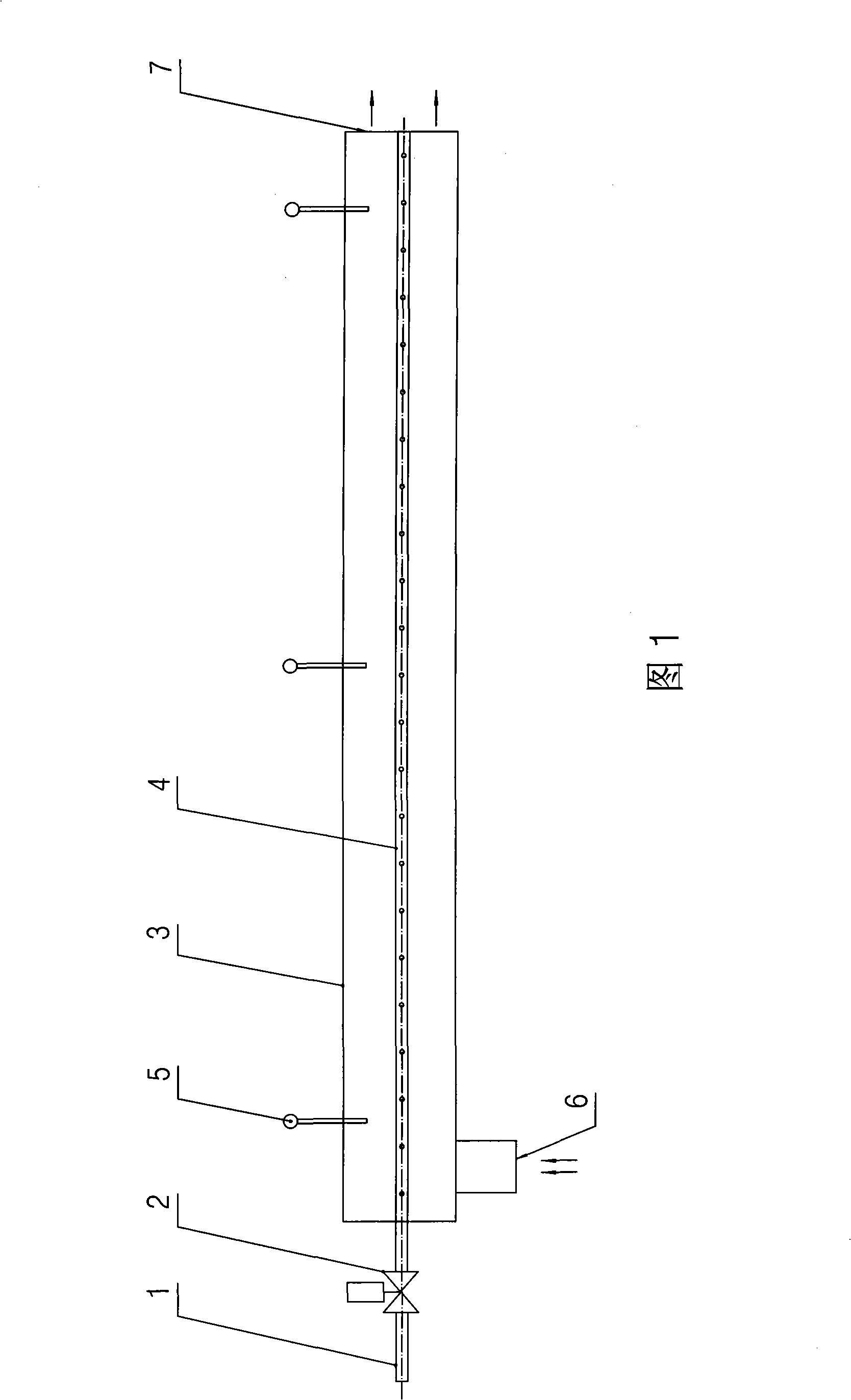 Extinguishing device in high-temperature oil smoke pipeline