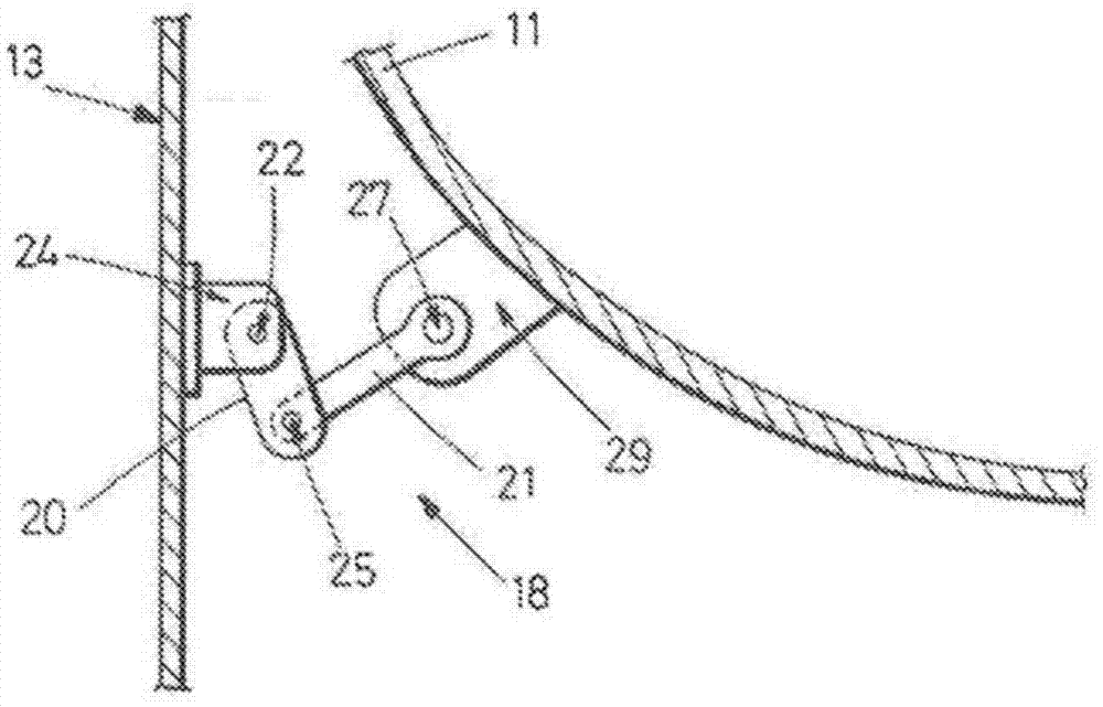 Rotary damping device for electrical household appliance