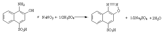 Production method of 6-nitro-1,2,4-sulfonic acid