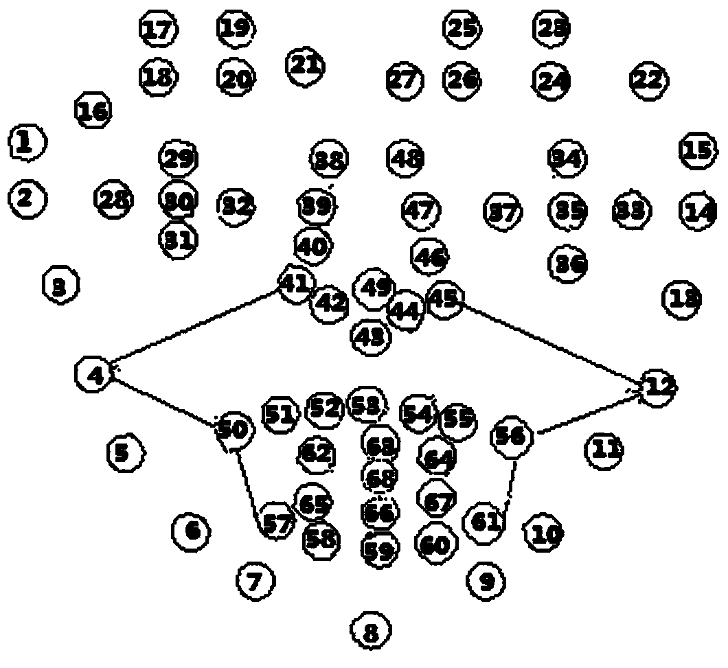 Video sequence face identification method based on AAM model