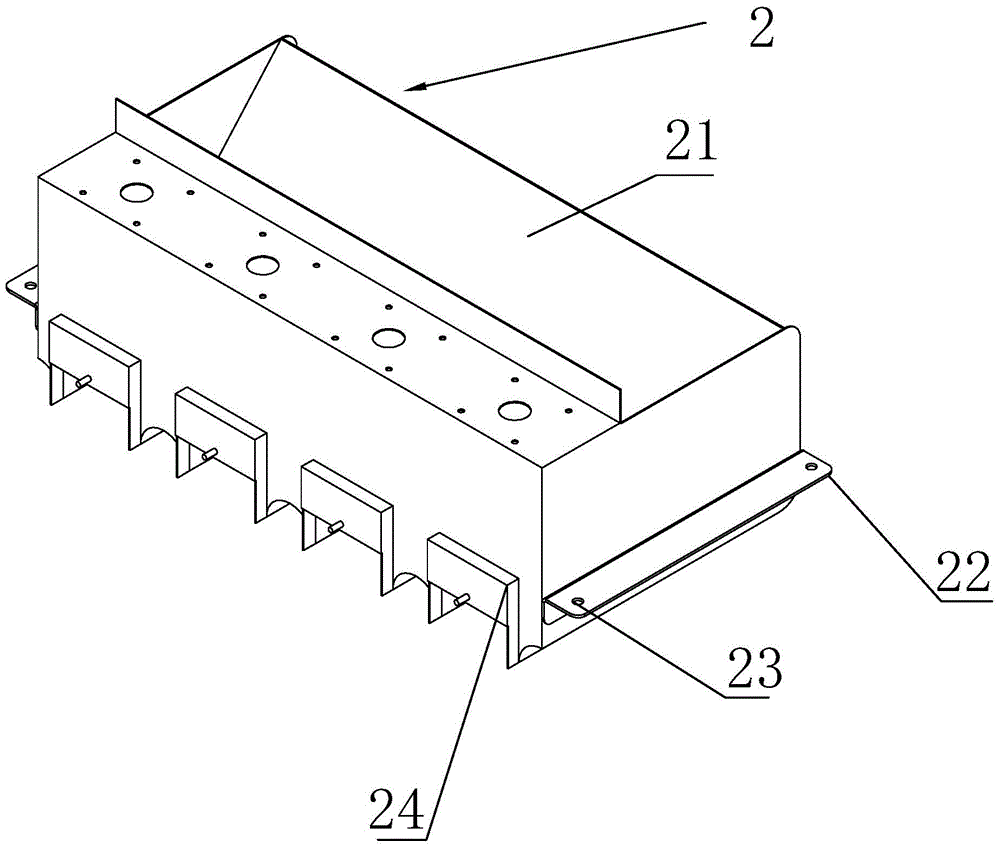 Three-layer eight-line fresh food scale