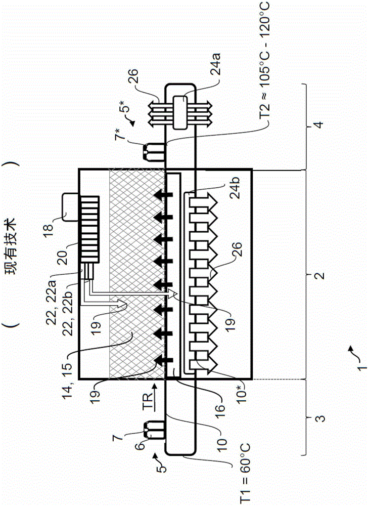 Shrink device with optimized energy management