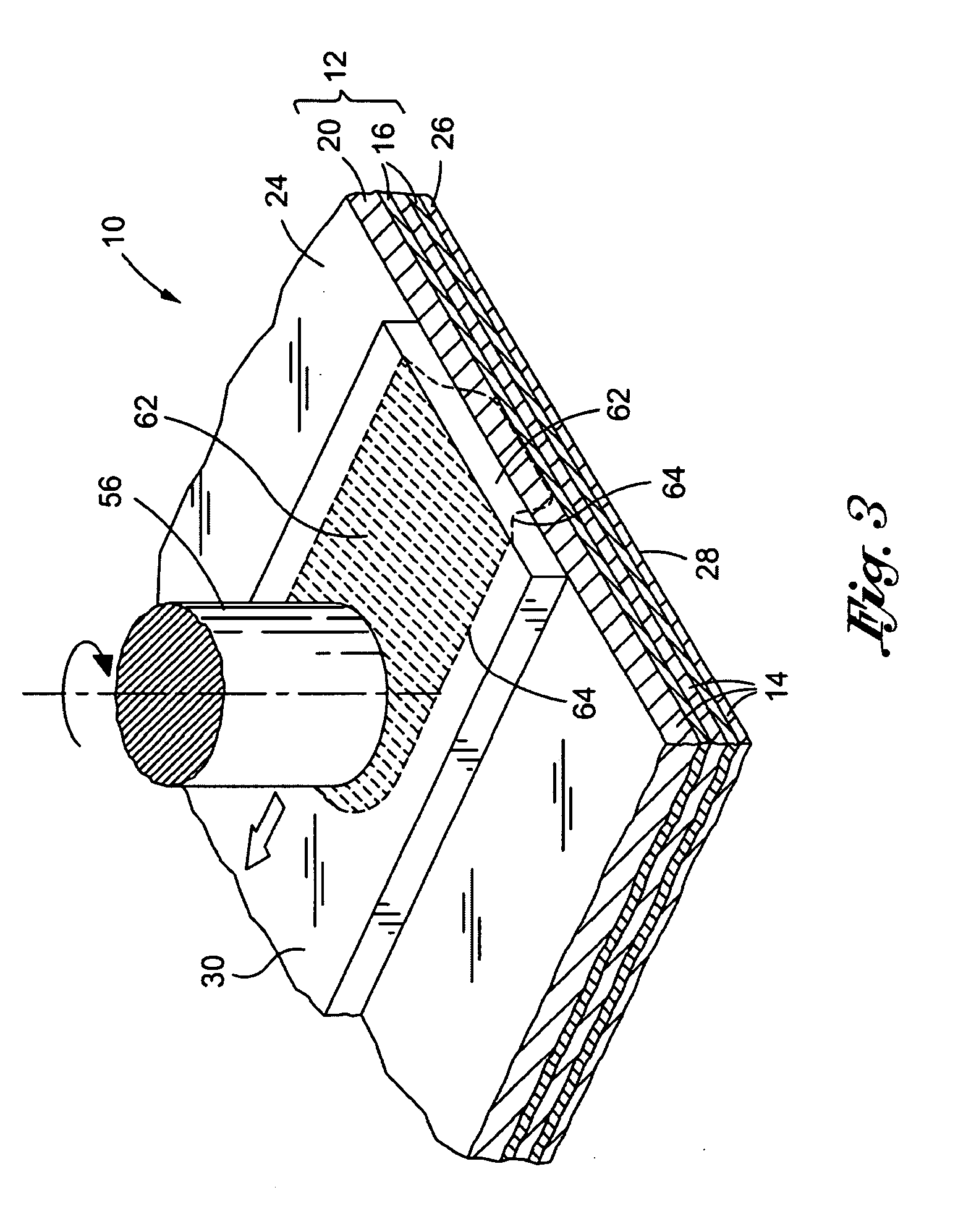 System and method for integrally forming a stiffener with a fiber metal laminate