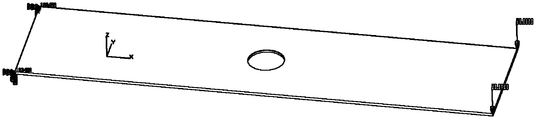 Global-Local detail finite element method based on force method