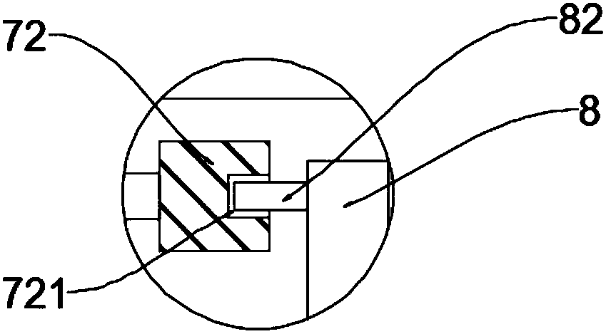 Combined smoke dust purification device