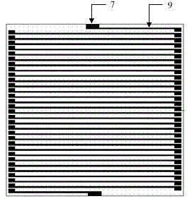 Method for producing planar thermopile for thermometers