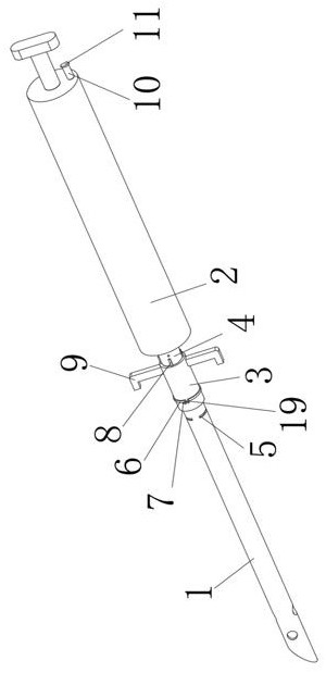 Rapid quantitative bone marrow fluid extraction device for hematology department