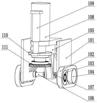 An automatic tire removal robot