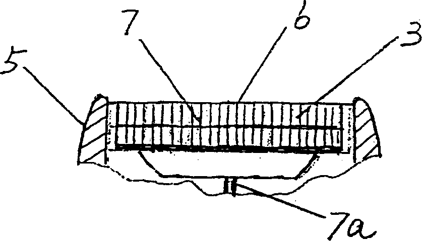 Floatable multi-knife set reciprocating sharer