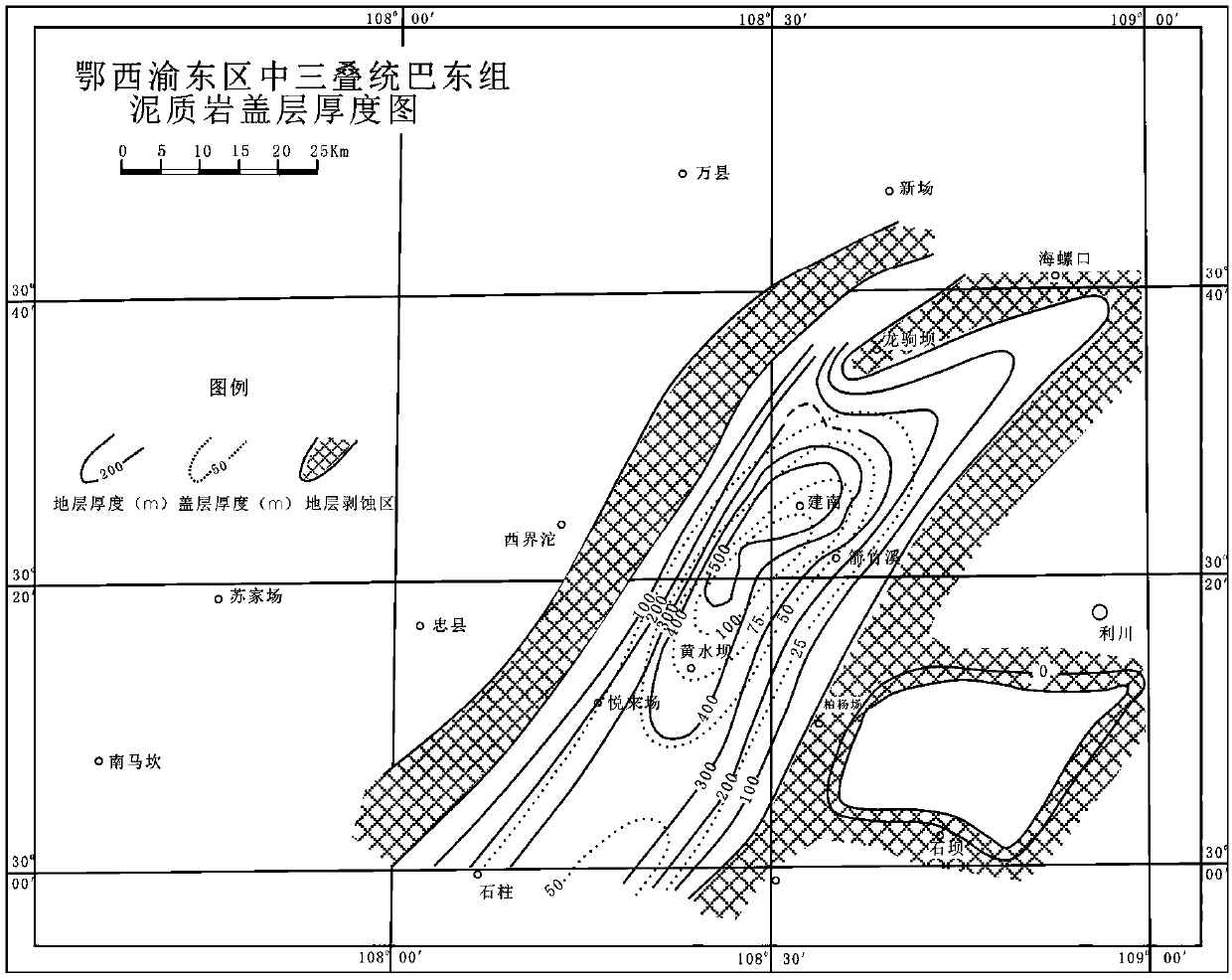 Method for evaluating effectiveness of overlying strata