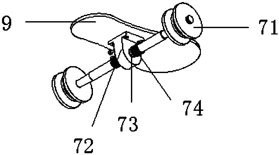 Knee joint rehabilitation device and a rehabilitation training method based on device