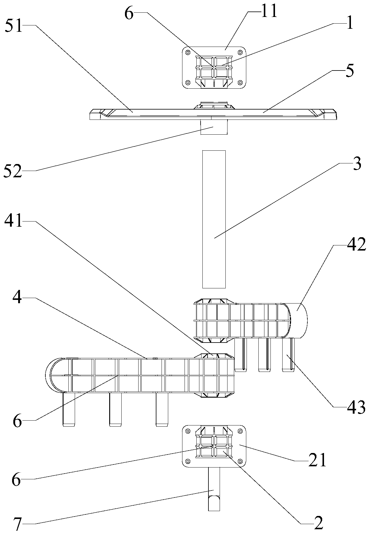 Cleaning appliance placing rack